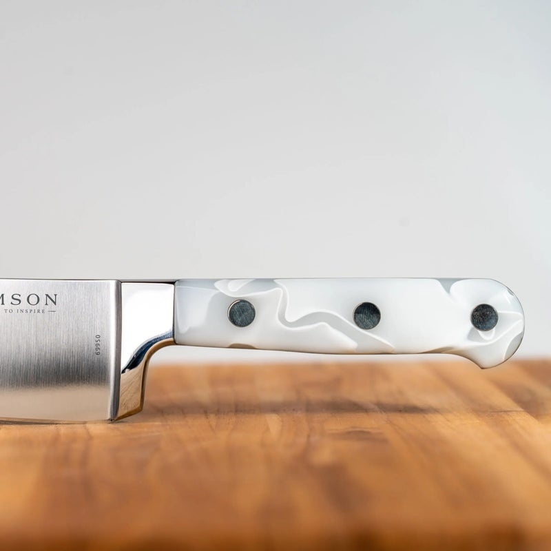 Lamson 8" Premier Forged Chefâ€™s Knife (FIRE) - Image 5